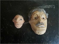 Ceramic Faces (2)