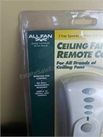 NIB Ceiling Fan/Light Remote Control