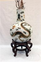 Dragon Vase with Stand