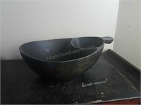 Hand Crafted Wooden Serving Bowl