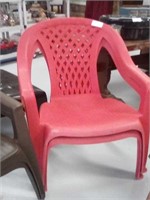 Choice x brown or pink yard chairs