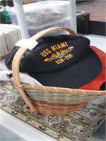 Basket of hats