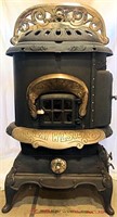 Antique Parlor Wood Stove - Restored for Use!