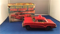 Vintage Marx Toys Fire Chief Remote Control Car