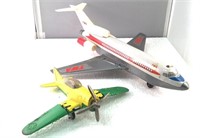 Vintage Hubley Kiddie Toy and TWA Jet