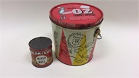 Vintage Swifts Oz Peanut Butter and Planters Tin