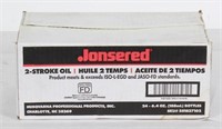 Jonsered 2-stroke oil, case of (24) 6.4 oz.