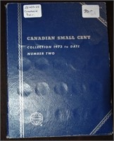 Canadian Small Cent Collection & Holder