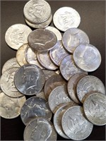(28) JFK 90% Silver Half Dollars