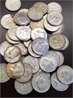 41 JFK 40% Silver Half Dollars