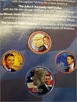 Barack Obama Presidential Coin Set