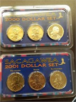 2000 & 2001 Sacagawea P & D & S  in Packaging