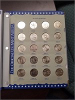 U.S. Mint 50 State Quarter Set P & D (100) coins