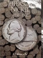 Jefferson Nickels 1938-1961 Complete (66)