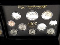 2007 & 2008 Philadelphia Coin Sets