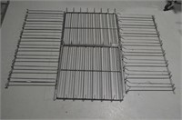 6 pc  Assorted Lot Commercial Wire Racking