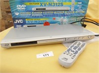 JVC DVD Player XV N312S With Remote