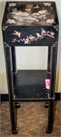 Furniture Vintage Tall Asian Occasional Table