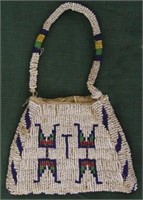 Sioux Beaded Hand Bag