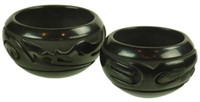 2 Stella Chavarria Pottery Bowls