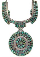 Navajo Necklace - "JWMS"