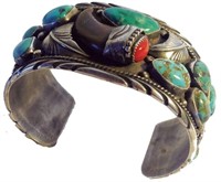 Navajo Bracelet - "EJ"
