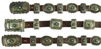 3 Ladies Concho Belts - Tom Charley