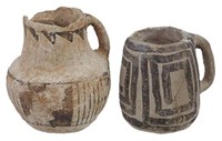 2 Anasazi Pottery Vessels