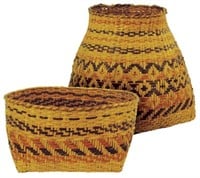 2 Eastern Cherokee Baskets
