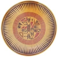 Hopi Pottery Plate - Valarie Kahe