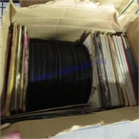 Box of records/CDs