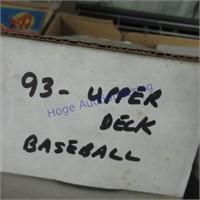 Upper deck '93v baseball cards-small box