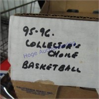 Collector choice basketball cards-small box