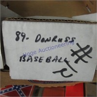 Don Russ baseball cards-small box