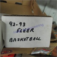Fleer basketball cards-small box