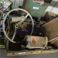 steering wheel - fuel pump