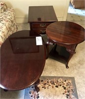 2 End Tables and Coffee Table