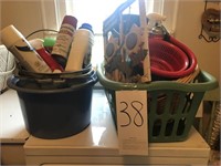Cleaning Supplies, Baskets
