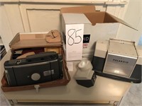 Vintage Polaroid Camera and Printer