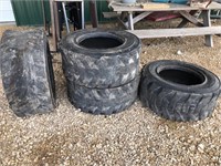 12X16.5 Skidsteer tires