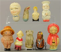 ASSORTMENT OF NICE CELLULOID FIGURES