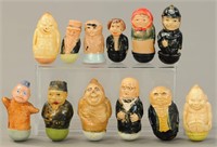 LARGE ASSORTMENT OF CELLUOID ROLY POLY FIGURES