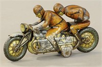 CKO MOTORCYCLE WITH DOUBLE RIDERS