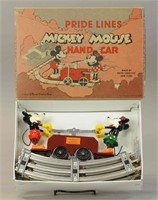 BOXED PRIDE LINES MICKEY MINNIE HAND CAR