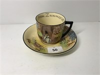 ROYAL DOULTON GAFFERS CUP AND SAUCER