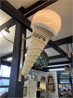 REPRODUCTION PETERS LIGHT UP ICE CREAM CONE