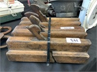 5 X TIMBER WOOD PLANES