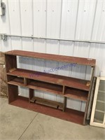 Barn wood shelf - approx 37"Tx53.5"L