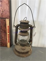 Old lantern- approx 12"T