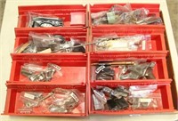 (8) OMC trays to include bearings, screws,